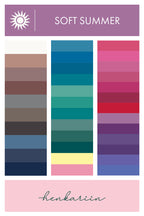Henkariin Soft Summer -väripaletti