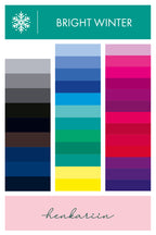 Henkariin Bright Winter -väripaletti