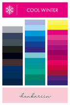 Henkariin Cool Winter -väripaletti