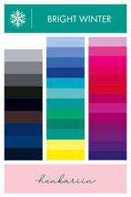 Henkariin Bright Winter -väripaletti